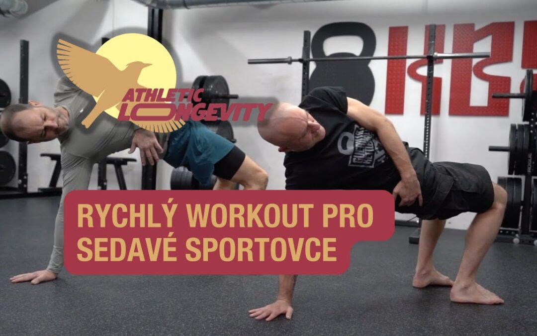 Cvičení v kanceláři pro mobilitu a sportovní dlouhověkost s Pavlem Mackem